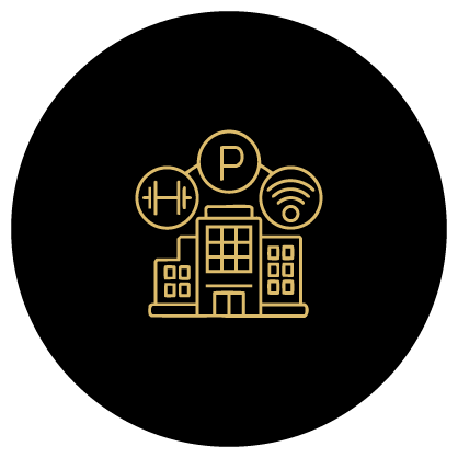Premium 
amenities